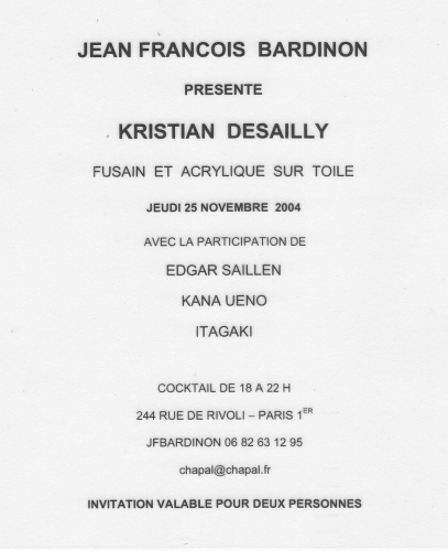 L'invitation
